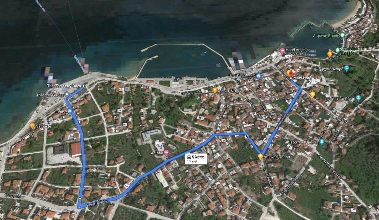 Mary Hotel Limenas (Thasos) Exterior foto